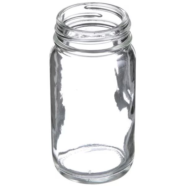 2 oz Clear Glass Round Wide Mouth Jar- 38-400 Neck Finish, Tricorbraun, Mfr#: 051998