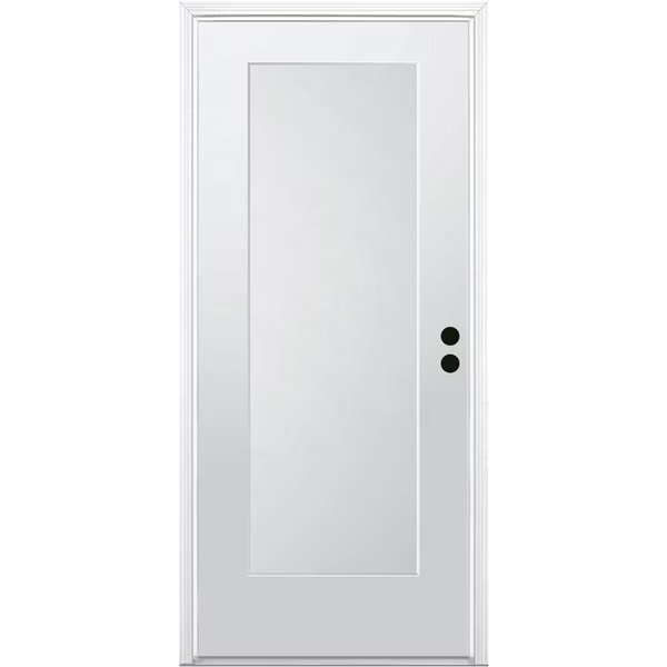 Exterior Single Door, Left Hand, 1.75 Thick, Fiberglass, Trimlite, Mfr#: 2868LHISPSF1PSHK491610BM