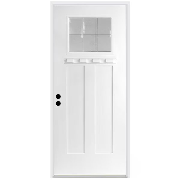 Exterior Single Door, Right Hand/Inswing, 1.75 Thick, Fiberglass, Trimlite, Mfr#: 3068RHISPSFHFLS200P691615M