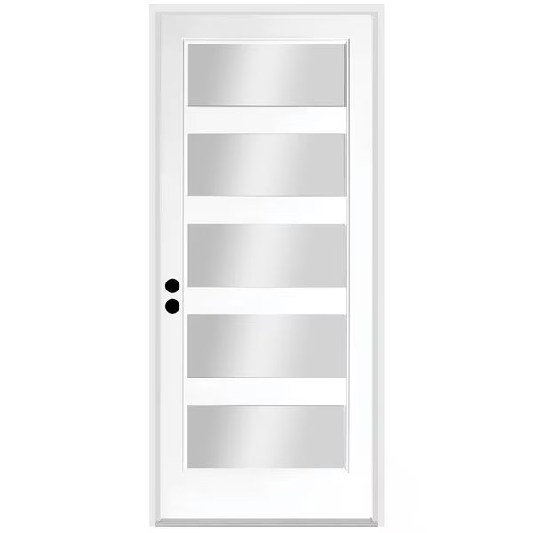 Exterior Single Door, Right Hand/Inswing, 1.75 Thick, Fiberglass, Trimlite, Mfr#: 3068RHISPSF20F5LC491626DM