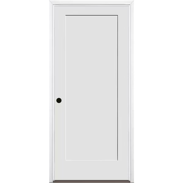 32"x80"x1-3/4" Primed 1-Panel Interior Shaker 20min Fire Rated 7-1/4" RH Prehung Door, Codel Doors, Mfr#: 2868134PRI840120MRH1DB714