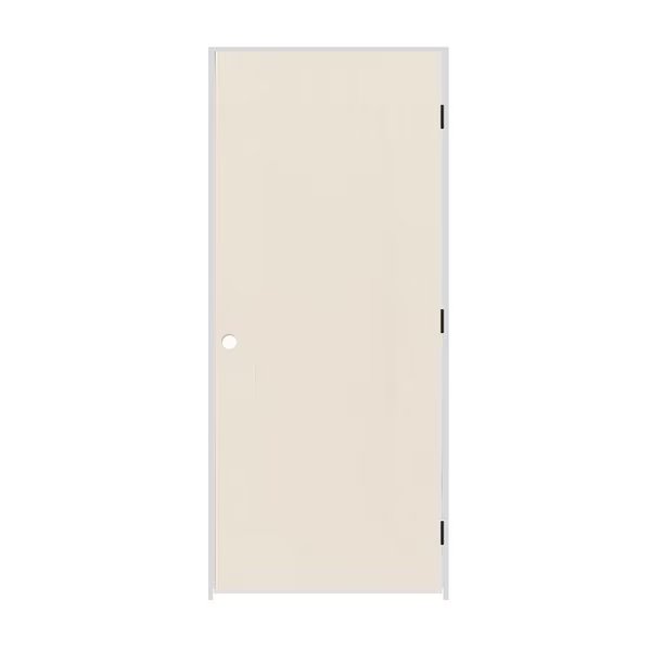Flush Door 18" x 80", Primed White, Trimlite, Mfr#: 1668FSCPHBLH10B6916
