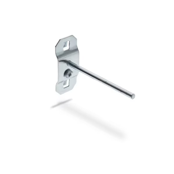 3 In. Single Rod (Straight) Steel Pegboard Hook for LocBoard 5 Pack, Triton Products, Mfr#: 51310