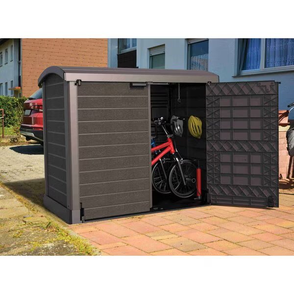 Storeaway Arc Lid 1200L Brown, Duramax, Mfr#: 86632