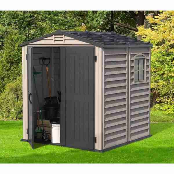 6x6 StoreMate Plus Vinyl Shed w/floor, Duramax, Mfr#: 30425