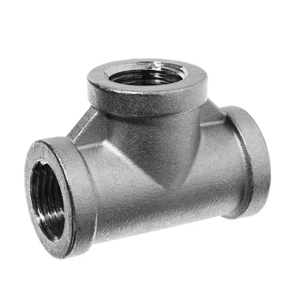 Pipe Fitting - 316 Stainless Steel - Class 150 - Tee - 1-1/4 NPT Female, Usa Industrials, Mfr#: ZUSA-PF-19710