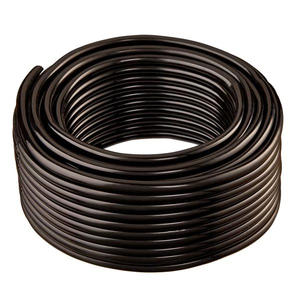 3/4" IDx1" ODx50Ft Flexible Non-Toxic Black Vinyl Tubing, Hydromaxx, Mfr#: BVT034050