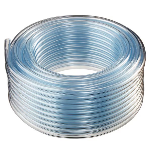 3/8" IDx1/2" ODx100Ft Flexible Non-Toxic Clear Vinyl Tubing, Hydromaxx, Mfr#: CVT038100