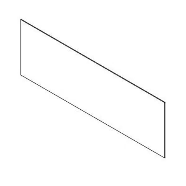 Clear Plastic Dividers w/Square Corners - 1/8" T x 42" W x 30" H, PK6, Usa Industrials, Mfr#: BULK-PD-339