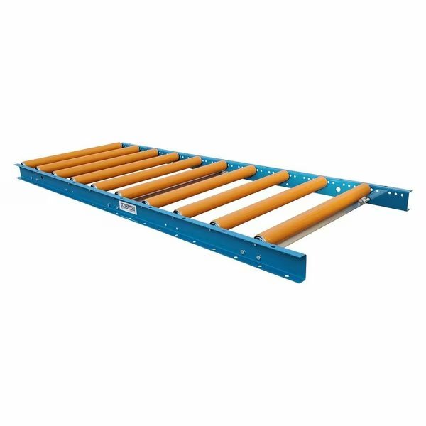 Roller Conveyor with Covers, 24inW x 5L, 1.5in Dia. Rollers, Ultimation, Mfr#: URS14G-24-6-5U