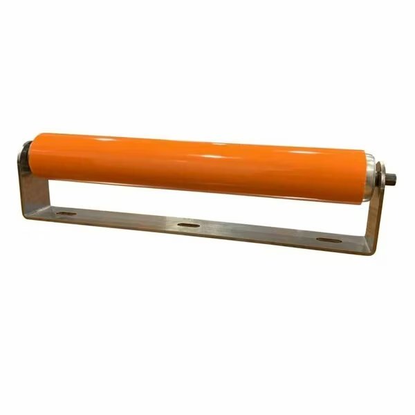 Polyurethane Roller with Bracket, 15in Between Frame, 1.9in Dia., Ultimation, Mfr#: 190R-15-BR-UR