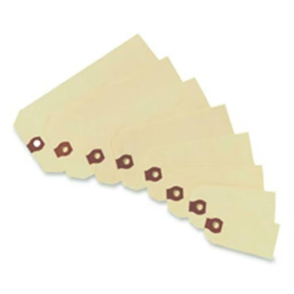 Consumer Products Shipping Tags- No 3- Plain- 3-.75in.x1-.88in.- Manila, Workstationpro, Mfr#: TH127139
