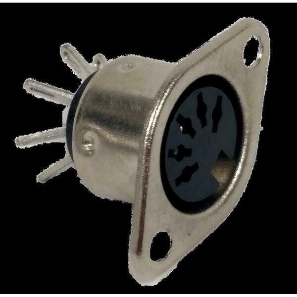 5 Pin Din Panel Mount Bulk, Marmat, Mfr#: J5DX