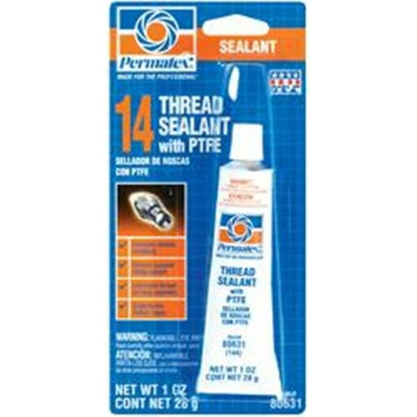 80631 Thread Sealant with PTFE, 1 Oz., Permtx-Lockt, Mfr#: P13-80631