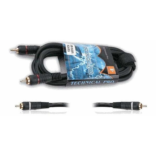 RCA to RCA Audio Cables, Technical Pro, Mfr#: crr183
