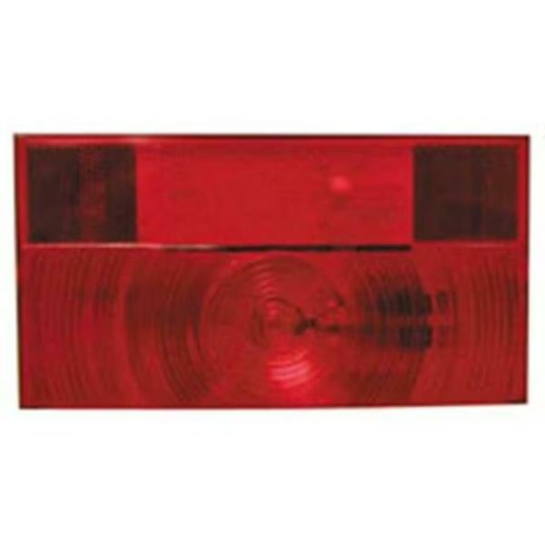 V2591125 Trailer Light Lens, Red, Powerhouse, Mfr#: PO651028