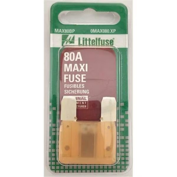 Automotive Fuse, 80A, Not Rated, 5 PK, Twinpoint, Mfr#: MXATC80X