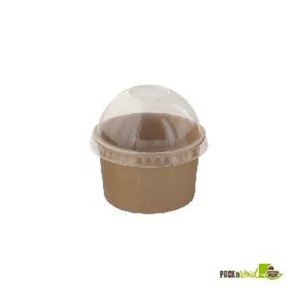 Dome Plastic Lid, Packnwood, Mfr#: 210GKLD74D