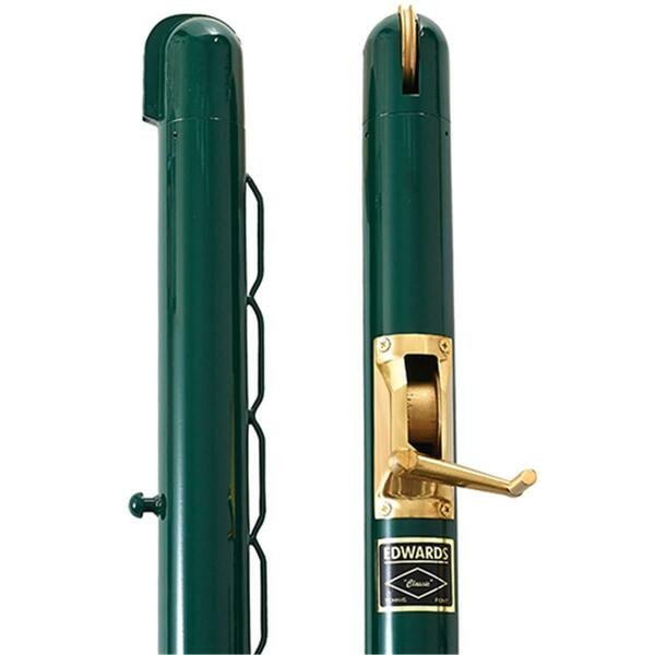 3 in. Classic Round Post, Green, Edwards, Mfr#: 1234404