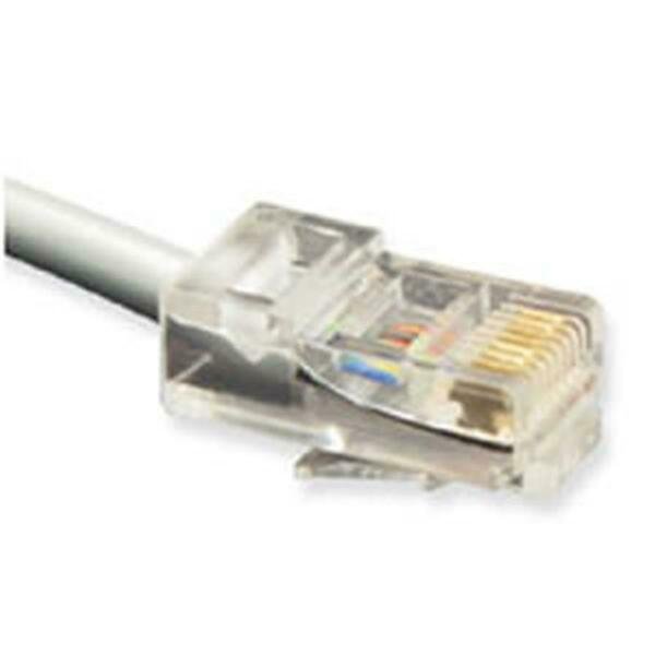 Iclc807Fsv - 7 foot Flat Line Cord 8P8C Silv, Icc, Mfr#: ICC-ICLC807FSV
