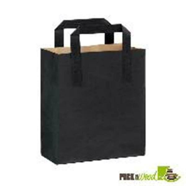 Black Mini Carry Bag - 7.8 x 3.9 x 11 in., Packnwood, Mfr#: 210MCABN