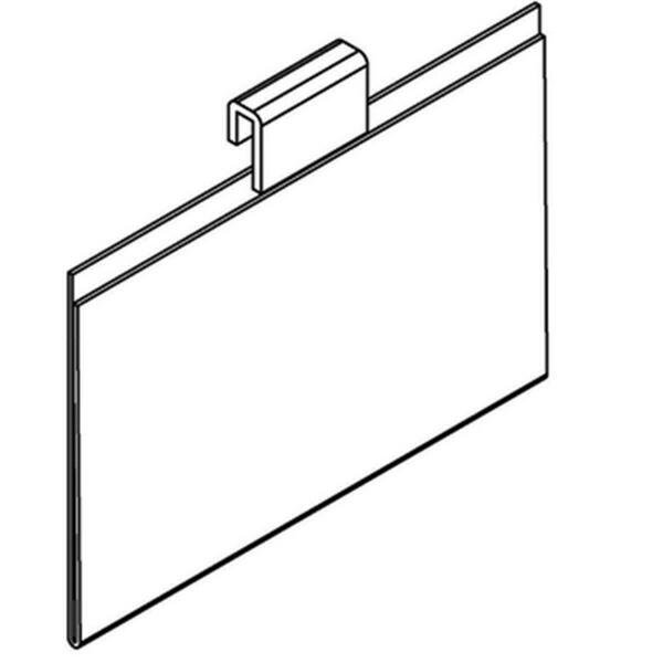 11 x 8.5 in. Horizontal Gridwall Sign Holder, Amko, Mfr#: GWP3036