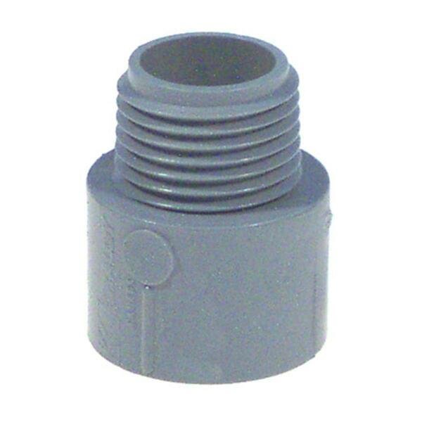 Thomas And Betts Lamson .75 in. Non Metallic Male Terminal Adapter Slip To Thread, V3Gate, Mfr#: E943ER-CTN