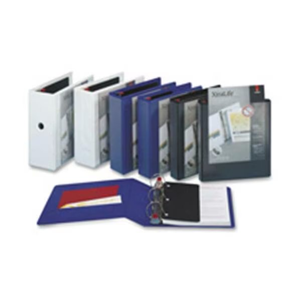 Cardinal Brands- Inc Clearvue Binder- D-Ring- 3in. Capacity- 11in.x8-.50in.- Black, Workstationpro, Mfr#: WO127026