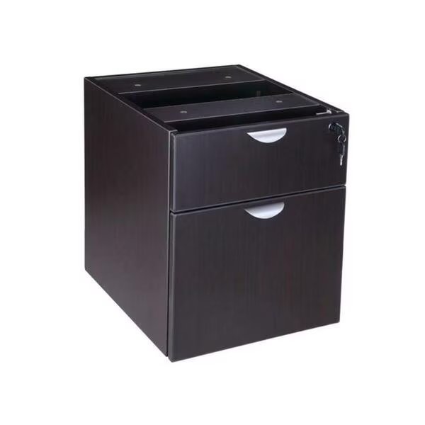N148H-MOC Mobile Pedestal Box or File Honey Comb Packing Mocha Finish, Norstar, Mfr#: N108-MOC
