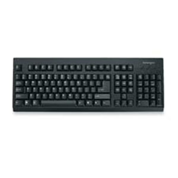 Keyboard- Spill Safe- PS-2-USB Compatible- 18in.x6-.50in.x.75in.- BK, Evolve, Mfr#: EV127130