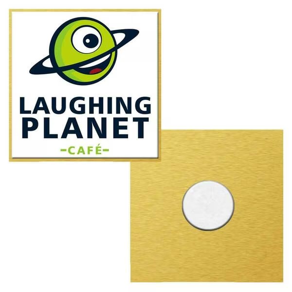 1 in. Square Vibraprint Magnetic Lapel Pin, Simba, Mfr#: EXPRESS-SPM13