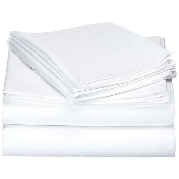 Microfiber Sheet Set, Queen - White, Intelligent Design, Mfr#: ID20-145