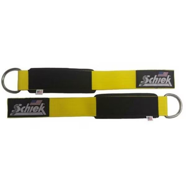 Ankle Straps, Yellow, Schiek Sports, Mfr#: S-1700YE