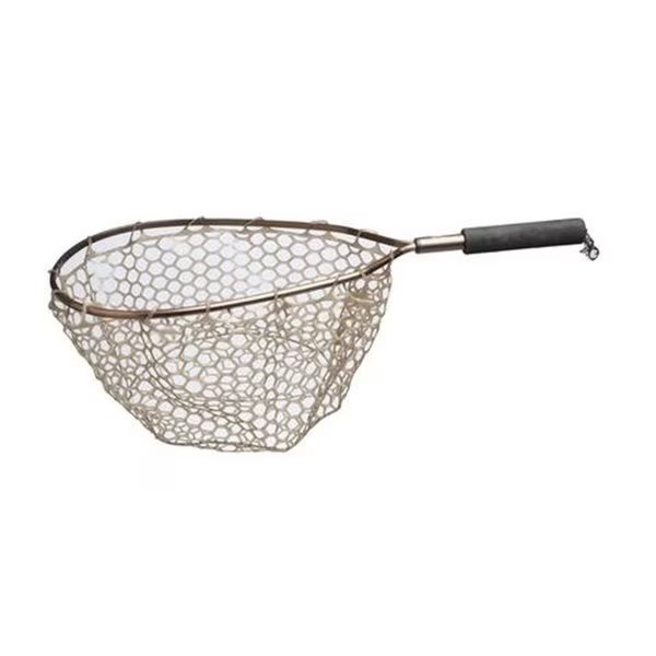 15 in Aluminum Trout Net with Camo Ghost Netting, Adamsbuilt Fishing, Mfr#: ABGTN15A