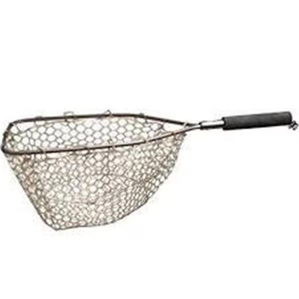 15 in Aluminum Catch  Release Net with Camo Ghost Netting, Adamsbuilt Fishing, Mfr#: ABGCRN15A