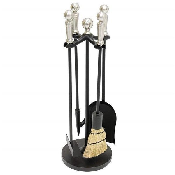 Minuteman MINI-14SN Paxton Mini Fireplace Tool Set; Satin Nickel, Minuteman, Mfr#: MINI-14SN
