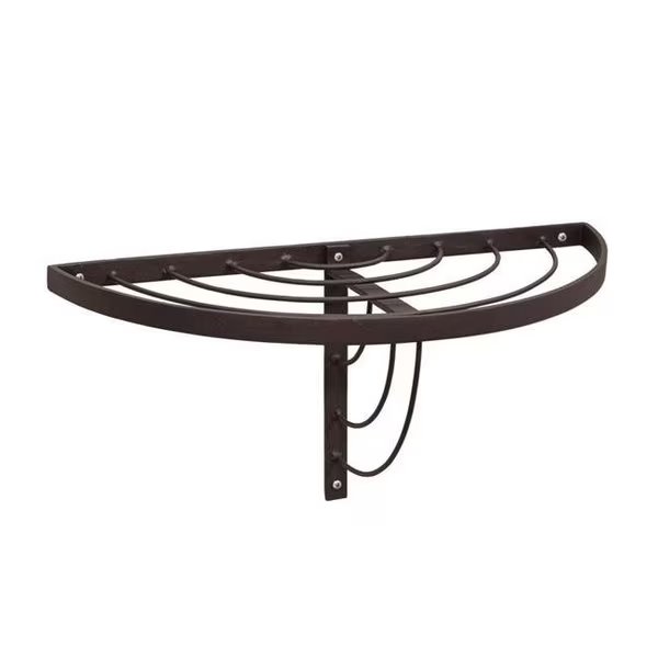 ACHLA Designs WS-01Z 18 in. Vita Half-Round Wall Shelf, Achla Designs, Mfr#: WS-01Z