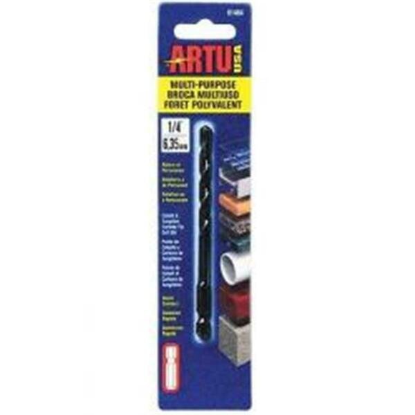 0.25 in. Quick Connect Multi-Purpose Drill Bit, Artu-Usa, Mfr#: 2497238