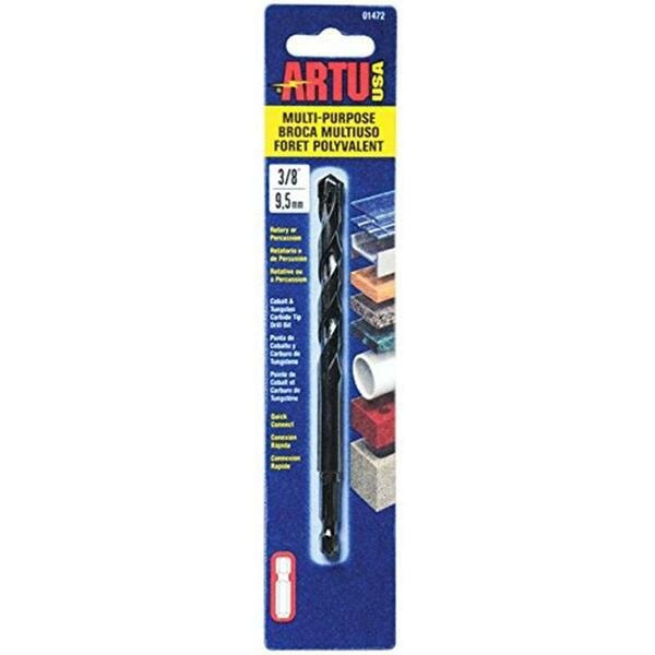 0.375 in. Quick Connect Multi-Purpose Drill Bit, Artu-Usa, Mfr#: 2497253