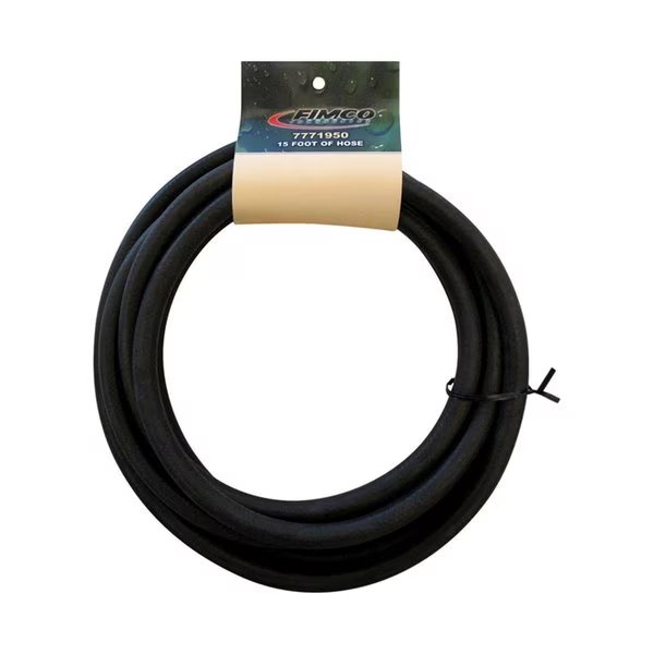 0.37 in. dia. Black Sprayer Hose 15 ft., Fimco, Mfr#: FI4416