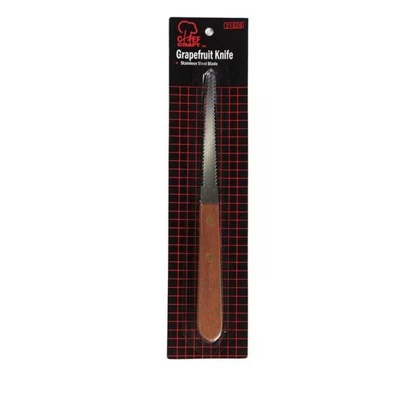 Chef Craft 6165930 3.5 in. Stainless Steel Grapefruit Knife - pack of 3, Chef Craft, Mfr#: 6165930