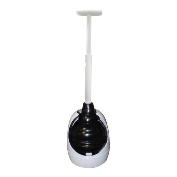 15 x 6 in. Dia. Beehive Toilet Plunger with Holder, Homewardbound, Mfr#: HO2512481