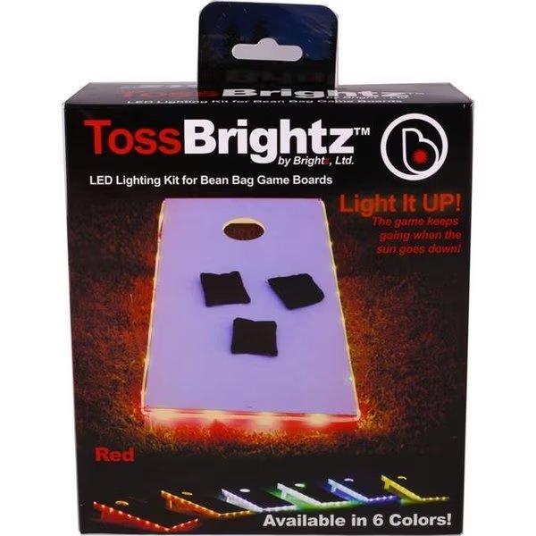 Brightz 9700428 TossBrightz Bag Game LED Lighting Kit  Red, Brightz, Mfr#: 9700428