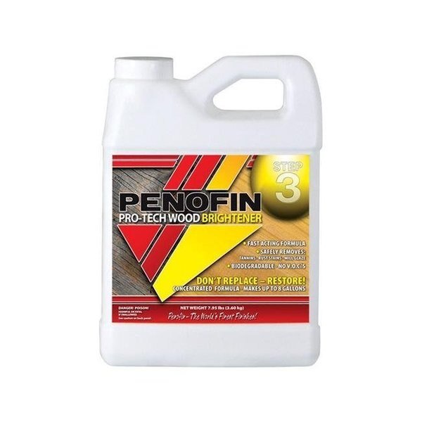 Penofin 1674597 1 qt Pro-Tech Brightner Wood Cleaner  - Pack of 6, Penofin, Mfr#: 1674597