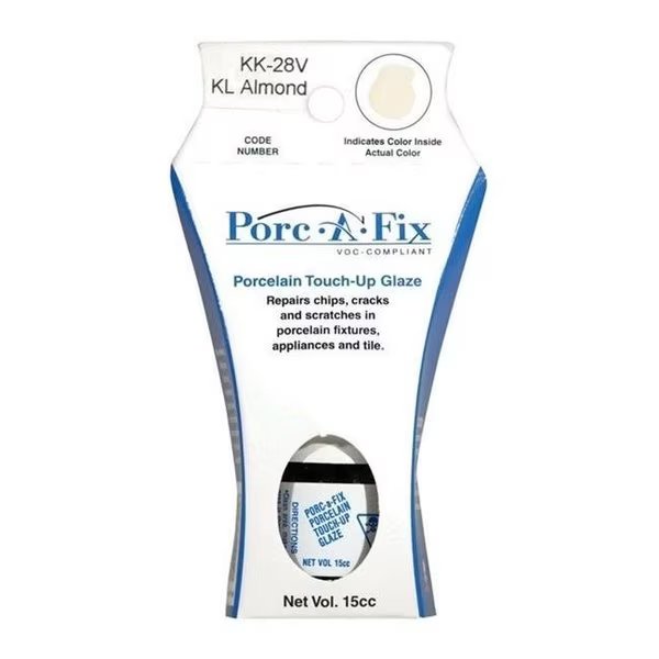 Fixture Fix 1517887 Porcelain Touch-up Paint Glaze - Kohler Almond, Fixture Fix, Mfr#: 1517887