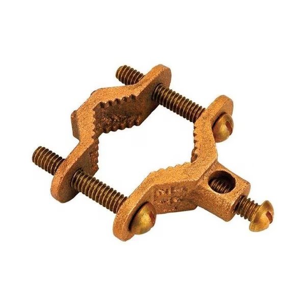 Home-Flex 4884102 0.25 x 0.75 in. Brass Bonding Clamp, Home-Flex, Mfr#: 4884102