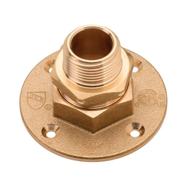 0.5 in. Male Brass Termination Flange, Home Improvement, Mfr#: HO155285