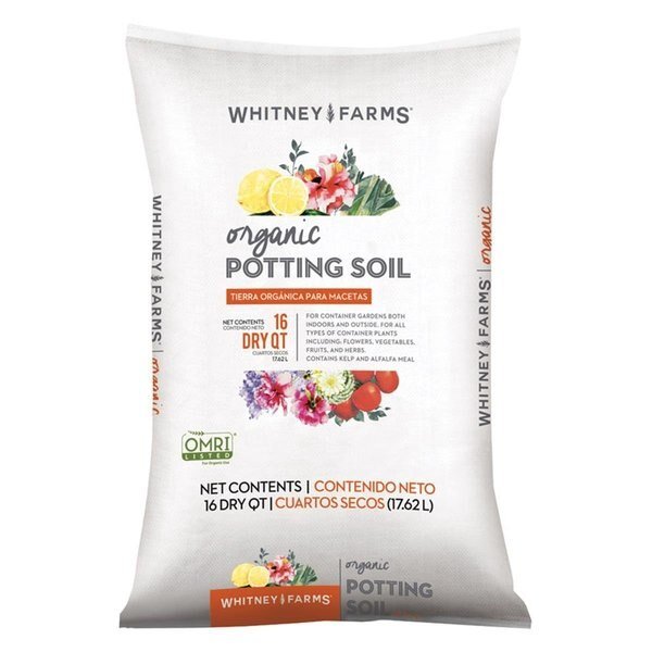Organic Potting Soil, 16 qt., Whitney Farms, Mfr#: WH5962