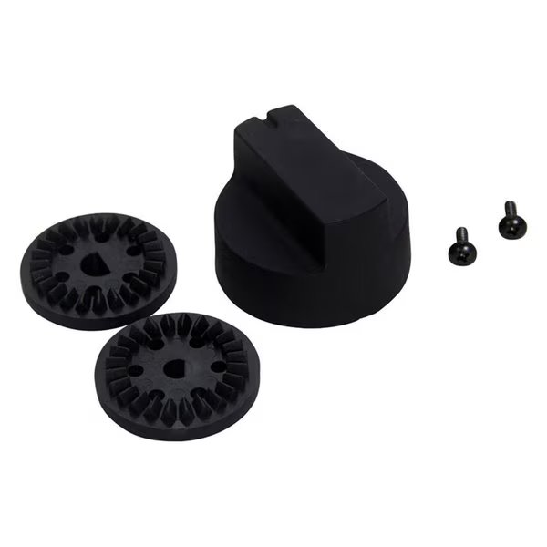 Plastic Grill Control KnobBlack 4.8 x 2.87 x 2.13 in., Char-Broil, Mfr#: 8011450