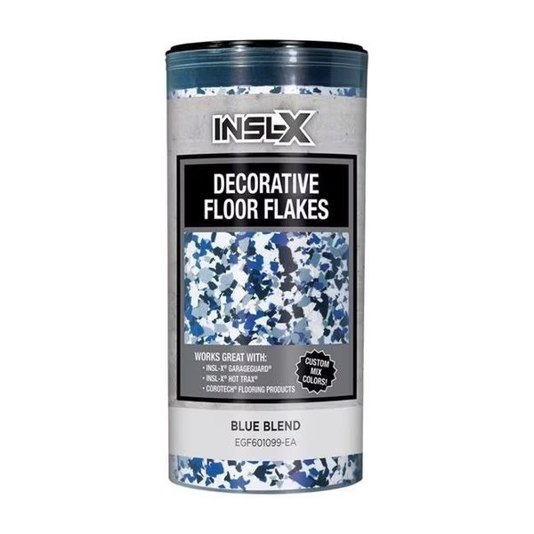 Insl-X 1895283 Flat Blue Blend Decorative Color Flakes & Chips; 10 oz, Insl-X By Benjamin Moore, Mfr#: 1895283